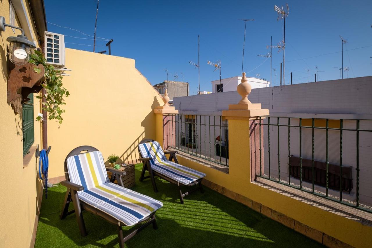Triana Penthouse Appartement Sevilla Buitenkant foto