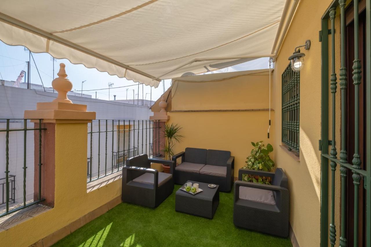 Triana Penthouse Appartement Sevilla Buitenkant foto